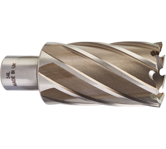 Кольцевая фреза HSS (34х50 мм; Weldon 19) Milwaukee 4932371761 1