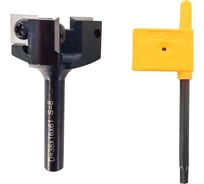 Фреза для выравнивания дна z3 со сменными ножами (12x12x1.5 мм) d=59x16x61 мм, s=12 мм Deltatools 06-4858