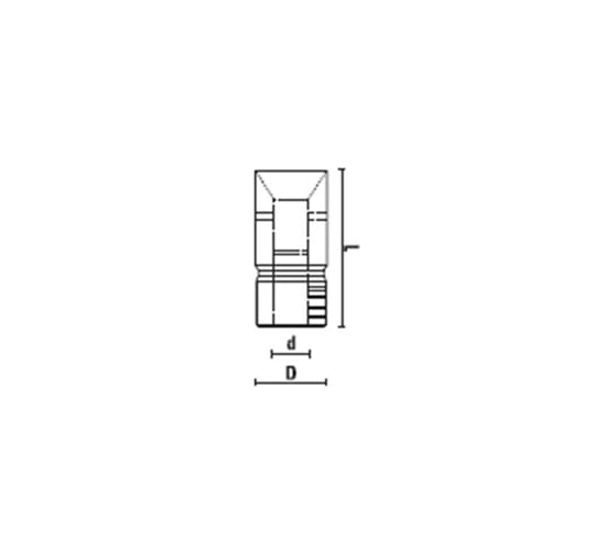 Патрон быстросменный (Vitap) Woodtec ИН 302578