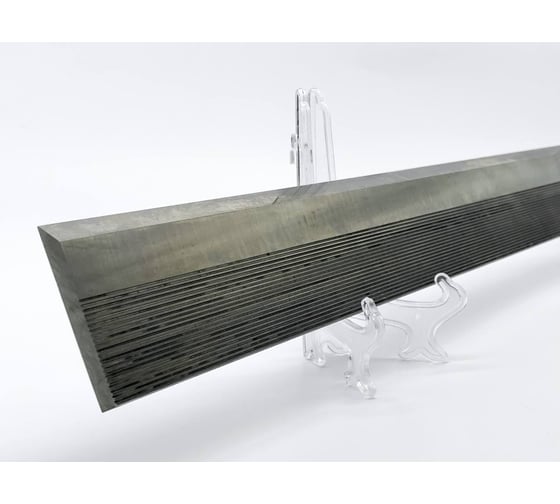 Ножевая заготовка под профилирование с насечкой, сталь HSS, 650x70х8 мм Woodtec ИН 071127