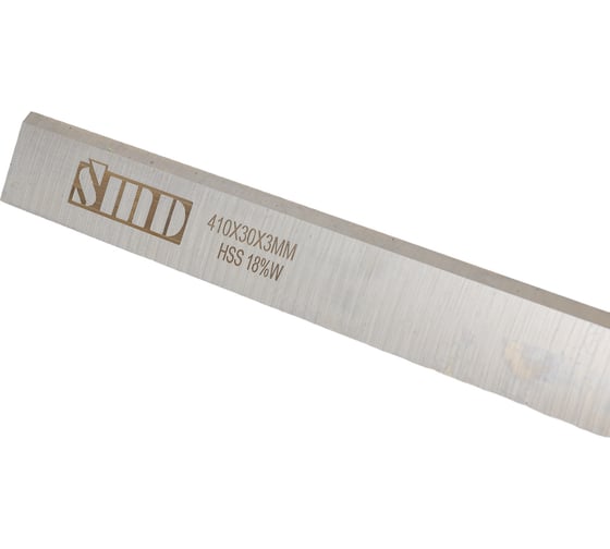 Нож строгальный 410x30x3 мм, HSS 18%W SMD Woodtec ИН 286246
