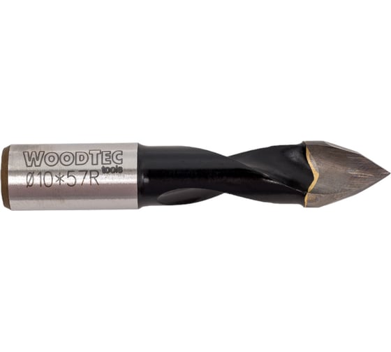Сверло сквозное 10x25x57 мм, S10x27 мм, R Woodtec ИН 359094 1