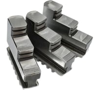 Кулачки прямые к патрону токарному 315 мм, 3-х кулачковому, шаг 11 мм, ширина 36 мм, паз 13 мм TORNERI 045677