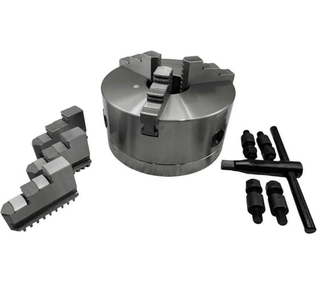 Патрон токарный 200 мм, 3-х кулачковый 7100-0033п (к11-200\c6) TORNERI 045666