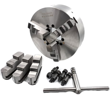 Патрон токарный 315 мм, 3-х кулачковый 7100-0041п (к11-315\c8) TORNERI 045669