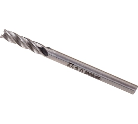 Фреза концевая (3х40х8 мм; Р6М5; 4-перая; ц/х) GRIFF a300019