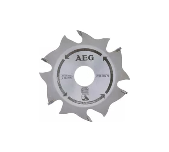 Фреза 6-зубчатая 100х22.2 мм Milwaukee 4932361072 1