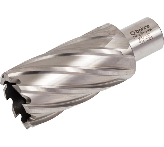 Сверло корончатое по металлу HSS Bohre 32х55 мм КБ010324 1