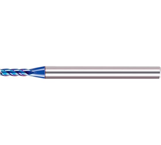 Фреза концевая VHM NaCo Blue 1.5x8x50x4 мм, Z=2 GEEFUN 11 804 043 1
