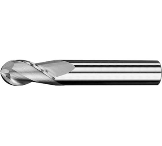 Фреза концевая сферическая VHM 4x8х50x4 мм, Z=2 GEEFUN 11 566 340 1