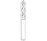 Сверло мини 1x11x50x4 мм, VHM, TiSiN, 10хD GEEFUN 10 570 001 5