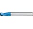 Фреза концевая сферическая 3x25x50x4 мм, VHM NaCo Biue 60 (HRC), Z=2 GEEFUN 11 567 237 1
