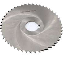 Фреза дисковая отрезная 125x3.0x27 мм, Р6М5, z=48, прорезной зуб, со ступицей, с ш/п TORNERI 043120