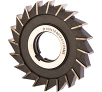 Фреза дисковая 3-х сторонняя ООО "ТМТ ГРУПП" 100х12х32 Z=20 Р6М5 138686