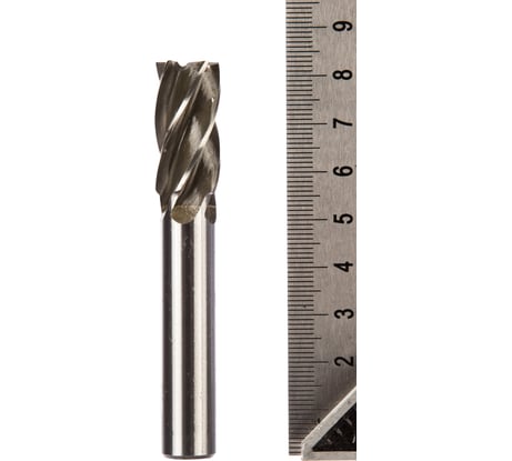 Фреза концевая ООО "ТМТ ГРУПП" цилиндрический хвостовик 14 5-зуб Р6М5 134914