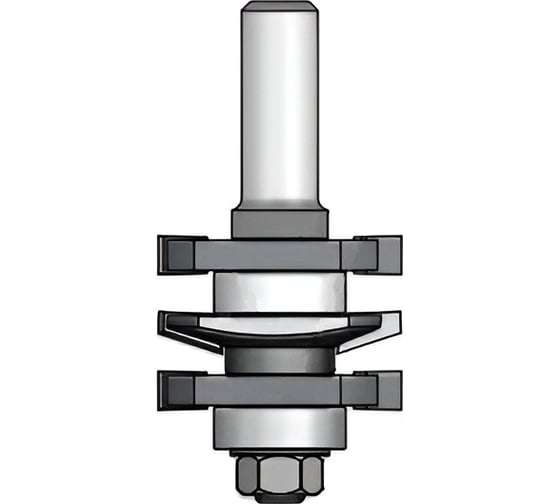 Фреза мебельный фасад без настройки прямой 41 мм, 22 мм подшипник хвостовик 12 мм WPW RGD5002 1