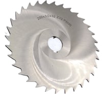 Фреза дисковая отрезная 200x3.0x32 мм, Р6М5, z=32, прорезной зуб, со ступицей, с ш/п TORNERI 044196