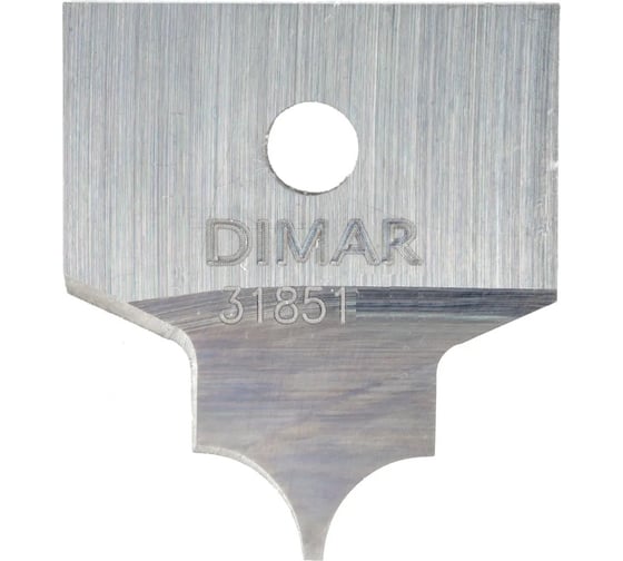 Нож для фрезы острый угол фасад V паз 90 гр B10.88, для оправки G1853x19 Dimar 3185109 1