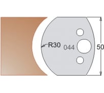 Нож для фрезы мультисистема HSS галтель R30 50x20x4 мм Dimar 3304450