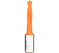 Сверло присадочное глухое левое 4 флейты 7x30 мм, L57.5. хвостовик 10x20 мм Dimar 2014127