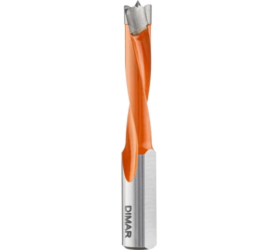 Сверло присадочное глухое левое 8x35 мм, L70. хвостовик 10x25 мм, тройной ресурс Dimar 2017467 1