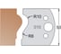 Нож мультисистема HSS плинтус R10, 8 50x20x4 мм Dimar 3301050 1