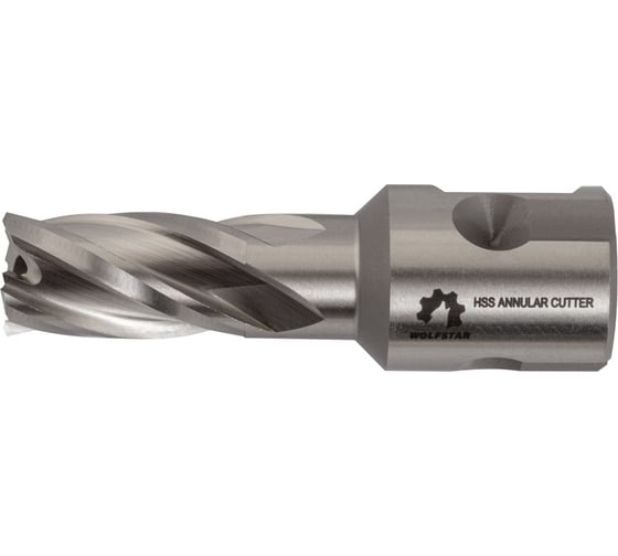 Сверло корончатое по металлу Р6М5/М2 14x30 мм WOLFSTAR cw00060 1