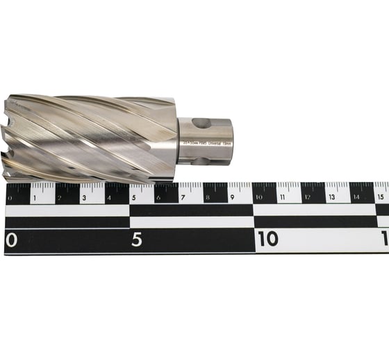 Сверло корончатое по металлу Р6М5/М2 35x55 мм WOLFSTAR cw00095