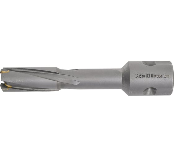Сверло корончатое по металлу TCT 14x55 мм WOLFSTAR cw00118