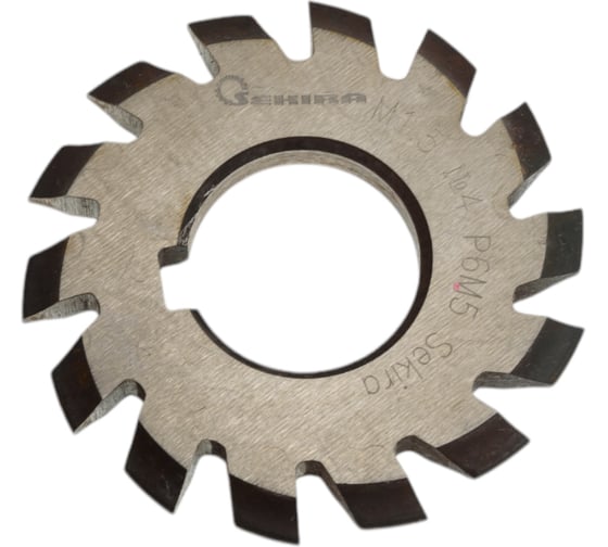 Фреза дисковая модульная М1.5, №4, 55х22 мм, Р6М5 Sekira FDM0020 1