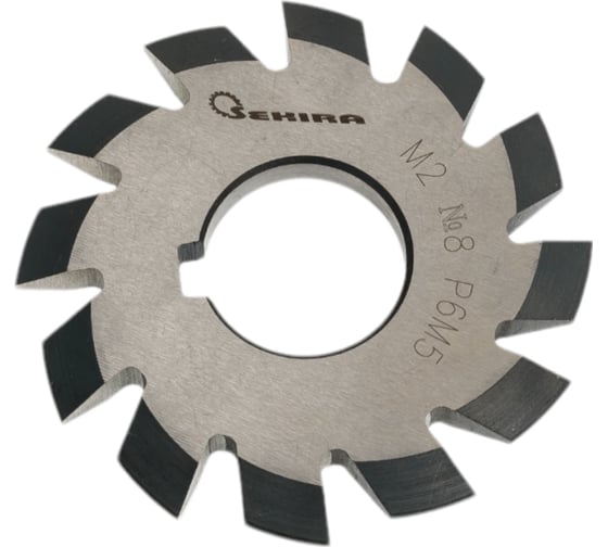 Фреза дисковая модульная М2, №8, 63х22 мм, Р6М5 Sekira FDM0032 1