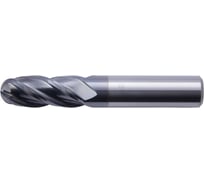 Фреза сферическая 2x4х8x50 мм, 4F, HRC50, ALCRN, ц/х, к40, цельная PANDA CNC mf80305