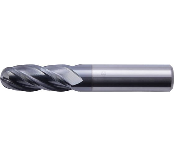Фреза сферическая 2x4х8x50 мм, 4F, HRC50, ALCRN, ц/х, к40, цельная PANDA CNC mf80305