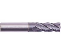Фреза концевая 12x12x30x75 мм, 4F, HRC45, ALCRN, ц/х, к40, цельная PANDA CNC mf82012