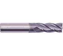 Фреза концевая 4x4х10x32 мм, 4F, HRC50, ALCRN, ц/х, к40, цельная PANDA CNC mf80405