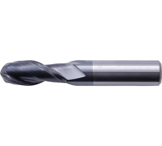 Фреза сферическая 1.0x4х4x50 мм, 2F, HRC50, ALCRN, ц/х, к40, цельная PANDA CNC mf80202 1