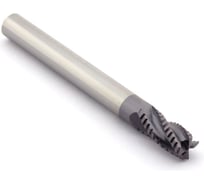 Фреза концевая твердосплавная по металлу 6х13х57 мм, хв-к 6 мм, Z4 CNCINS PMK11.z4.06.13.57.30.F012 TiAlN