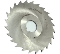 Фреза дисковая трехсторонняя 125x6х32 мм, Р6М5, Z=22, прямой зуб TORNERI 046635