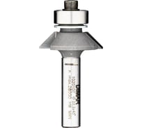 Фреза фаска угловая 45 22.2x6.3х50 мм, подшипник, хвостовик 8 мм Dimar 1020105