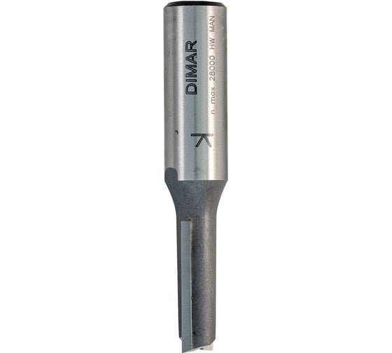 Фреза пазовая 20x51х92 мм, Z2, хвостовик 12 мм Dimar 1070989 1