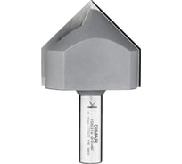 Фреза V паз 90 гр. 51x44.5 мм, L83, хвостовик 12 мм Dimar 1050319