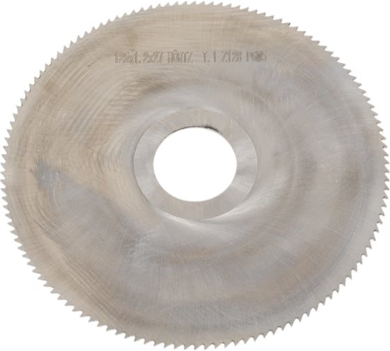 Фреза отрезная (125x1.2x27 мм; тип 1; z=128; Р6М5) HORTZ 205765 1