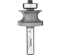 Фреза катушка спинка кровати R5 28.2x16.5 мм, L57, подшипник, хвостовик 8 мм Dimar 1241115