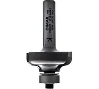 Фреза фаска волна R4.5 28.6x12.7х56 мм, подшипник, хвостовик 8 мм Dimar 1380025