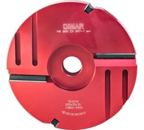 Фреза насадная филенка прямая 200x25x58 мм, Z22, сменные ножи, посадка 30 мм Dimar 7510101