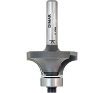 Фреза фаска радиусная R38.1 88.9x44.5х105 мм, подшипник, хвостовик 12 мм Dimar 1090349