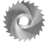 Фреза отрезная (160x2.5x32 мм; тип 3; z=22; Р6М5) HORTZ 205812 1