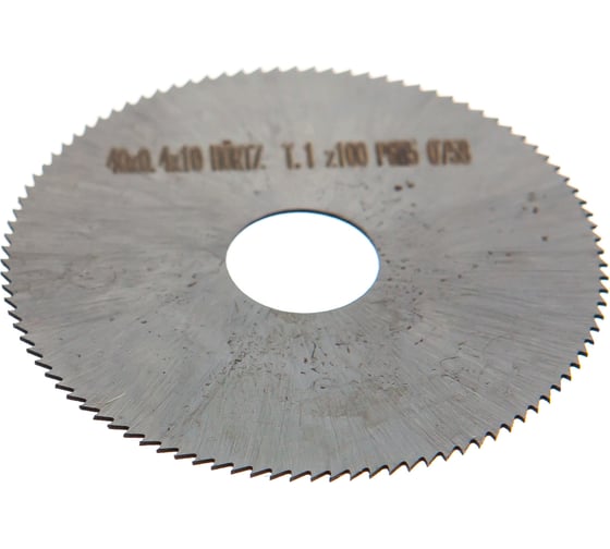 Фреза отрезная (40x0.4x10 мм; тип 1; z=100; Р6М5) HORTZ 204240 1