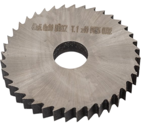 Фреза отрезная (40x5x10 мм; тип 1; z=40; Р6М5) HORTZ 204969