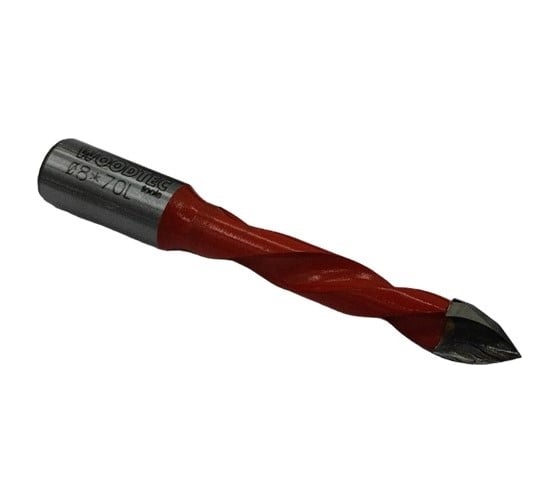 Сверло сквозное 8x35x70, S10x30 R Woodtec ИН 359091 1